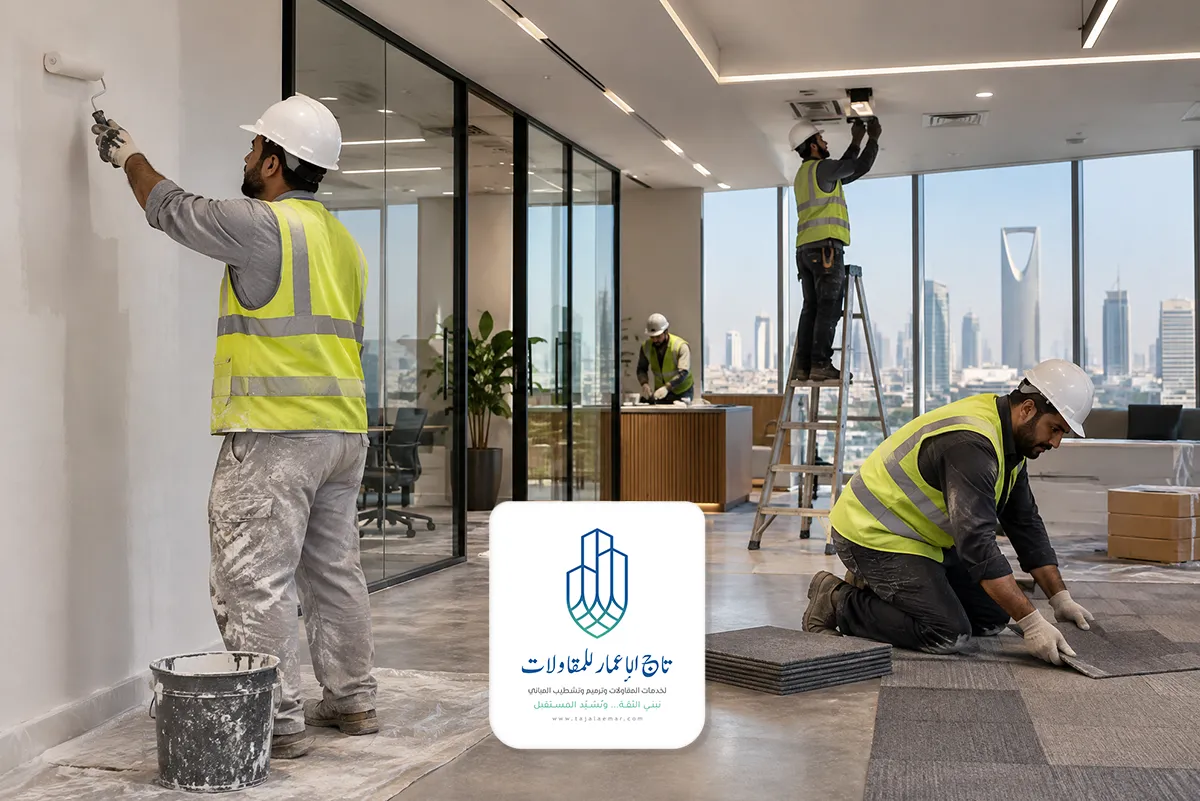 حلول المشاريع التجارية - شركة مقاولات تجارية شمال الرياض