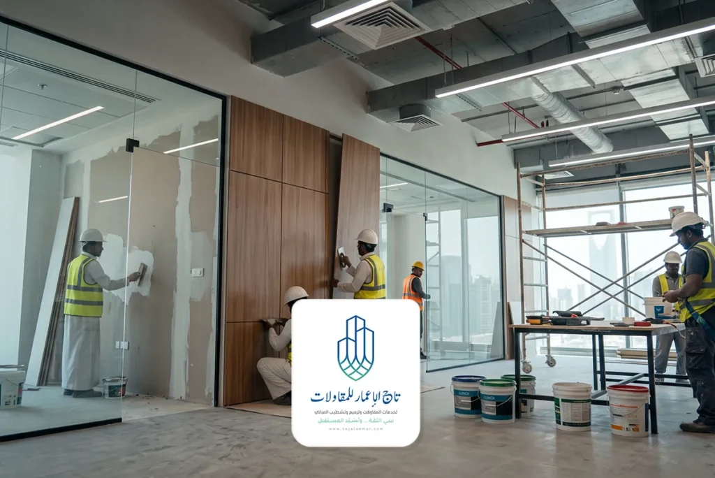 مقاولات تشطيب شركة مقاولات تجارية شمال الرياض