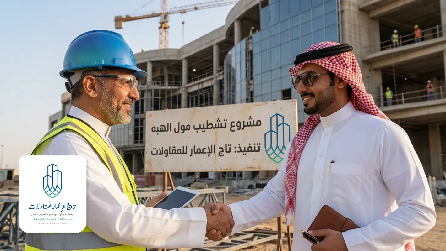 شركة مقاولات تجارية معتمدة في شمال الرياض