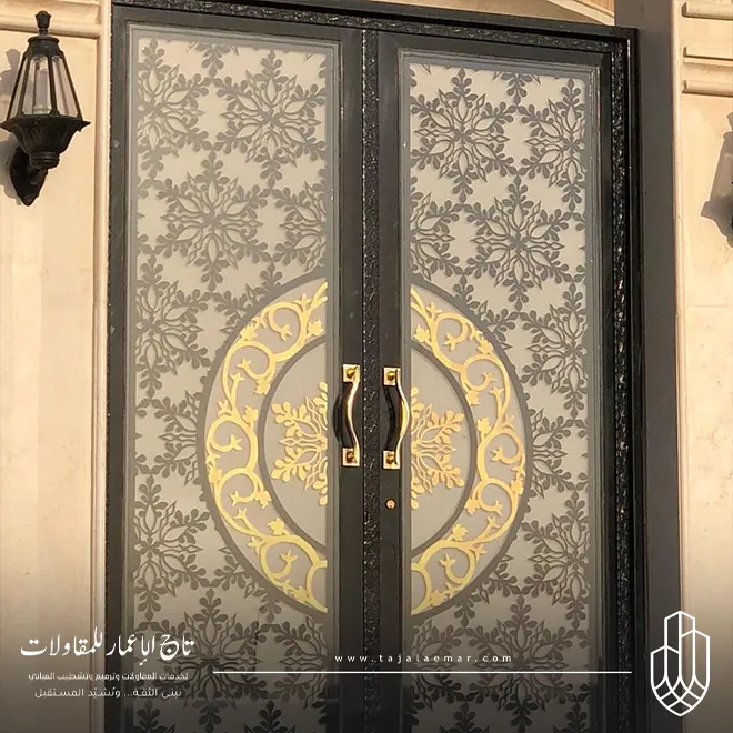 أبواب حديد ليزر - أعمال الحدادة والهياكل المعدنية
