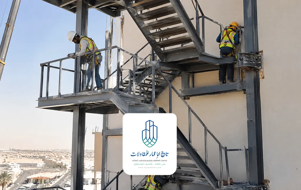 أعمال الحدادة والهياكل المعدنية شمال الرياض