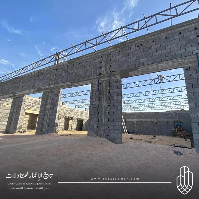 بناء هناجر مستودعات تخزين