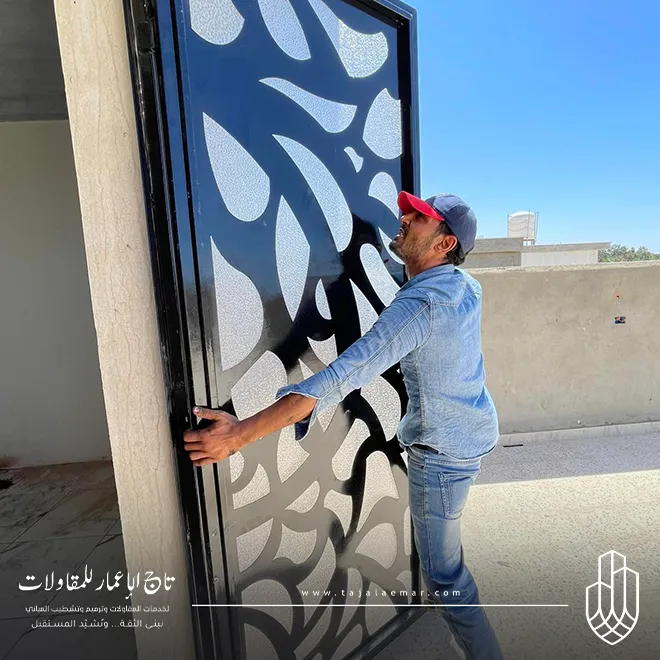 تركيب ابواب حديد ليزر
