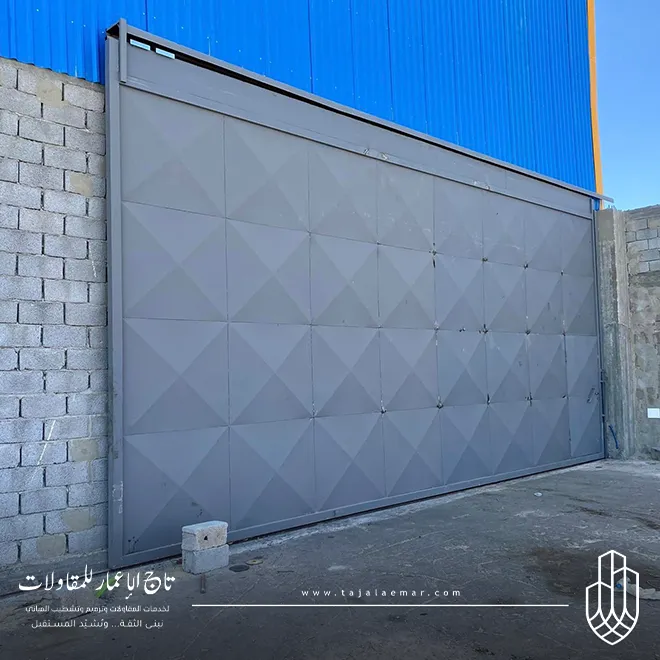 تصنيع ابواب هناجر مستودعات