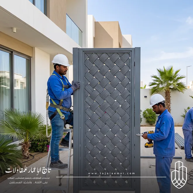 تفصيل ابواب حديد الرياض