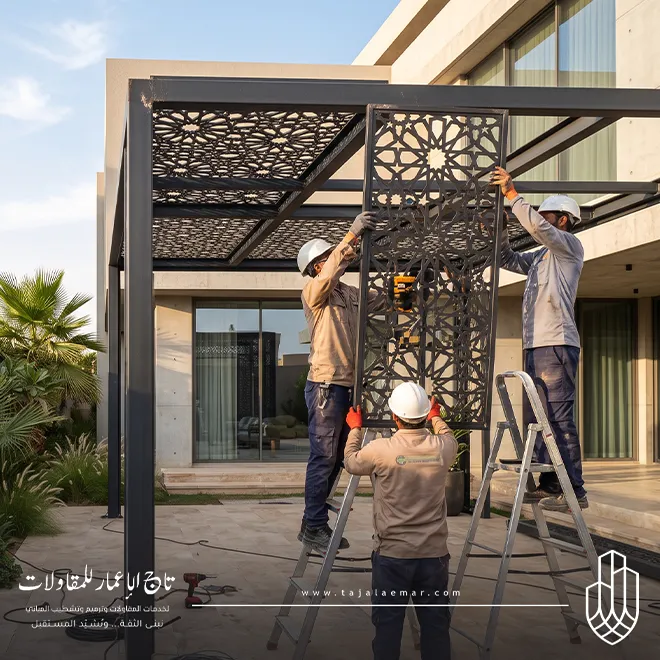 معلم تركيب مظلات بالرياض