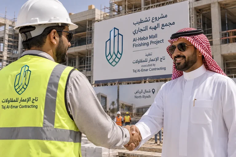 شركة مقاولات تجارية شمال الرياض