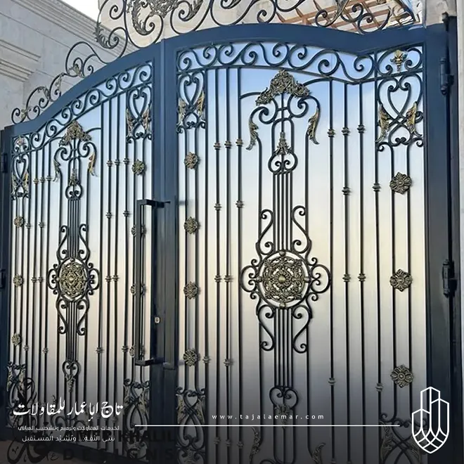 من أعمالنا بوابة فيلا شمال الرياض