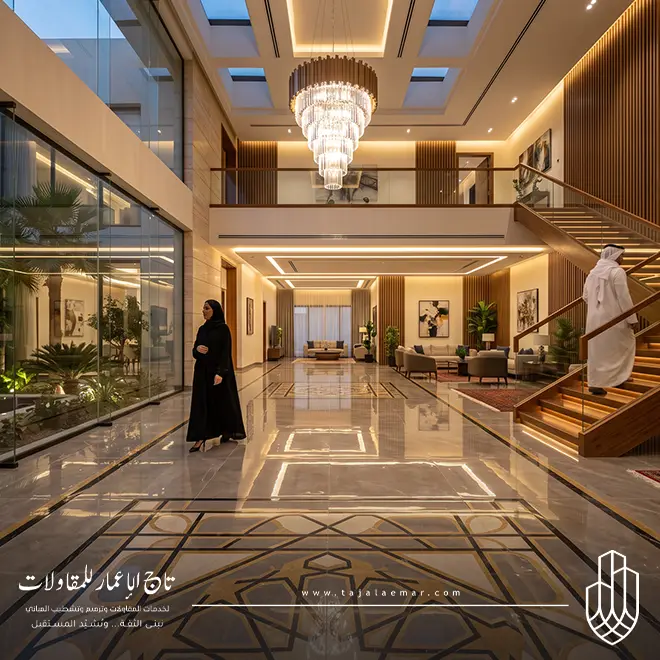 ارضيات بورسلان لمعرض تجاري