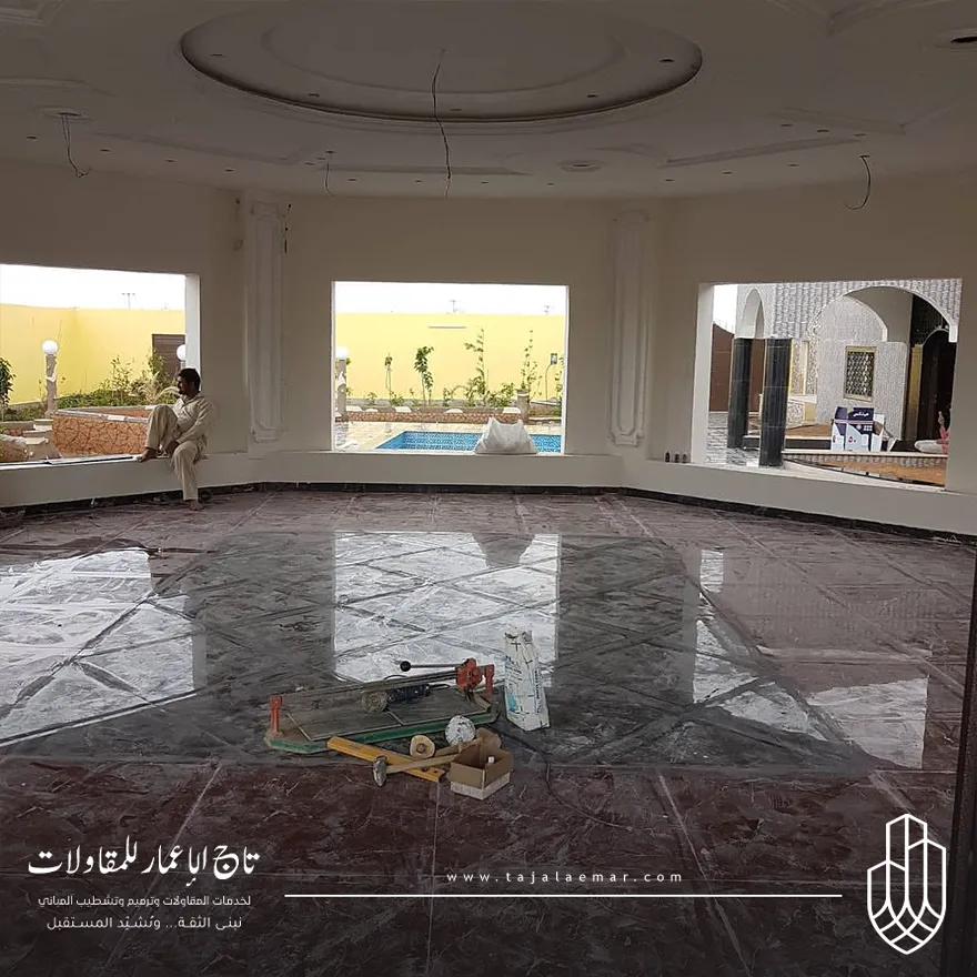 بناء ملاحق مع التشطيب