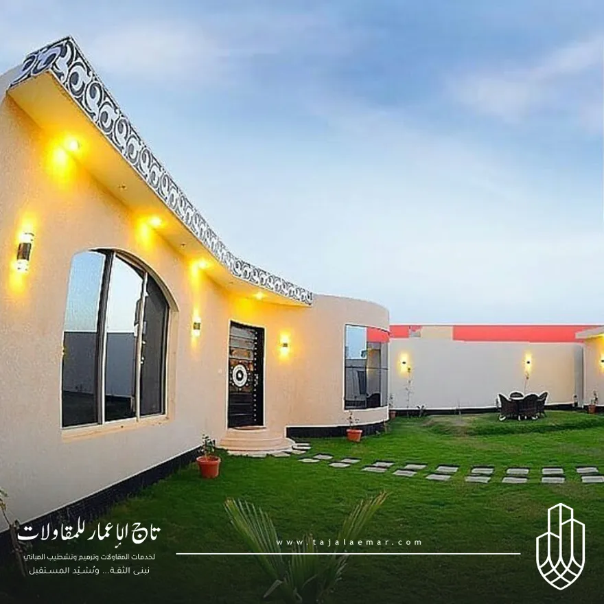 تصميم ملاحق بالحوش